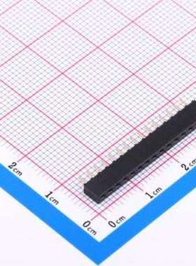 CSFA101-1502A001R1AC 排母 1x15P 间距:2mm 直插 插件,P=2mm