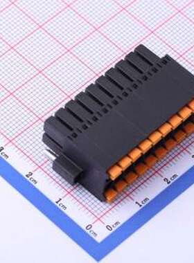 KF2EDGKSM-3.5-2*10P 插拔式接线端子 3.5mm 2x10P 排数:2 每排P