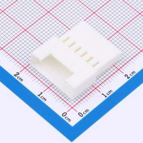 TJC3B-H-6R 胶壳(线对板/线对线) 1x6P 2.5mm P=2.5mm