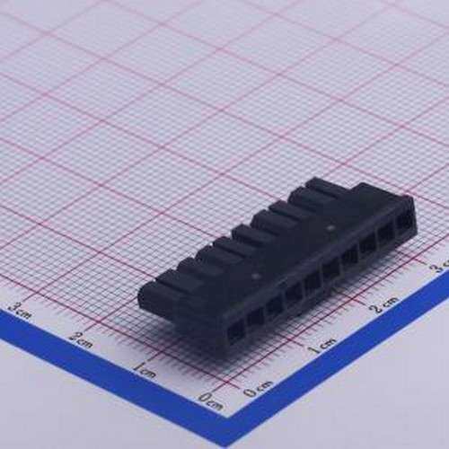 HX30001-10P bk 胶壳(线对板/线对线) 3mm 1x10P P=3mm