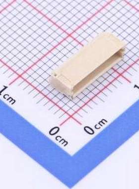 IPCW100W19NWS1R 线对板针座 1x9P 间距:1mm 卧贴 系列:SH 白色 S