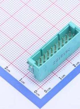 374319 线对板针座 2x10P 间距:2.54mm 卧贴 SMD,P=2.54mm,卧贴