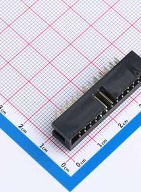 XDFH-0254-2*12P IDC刺破式连接器(牛角/简牛) 镀2U全金品质简牛