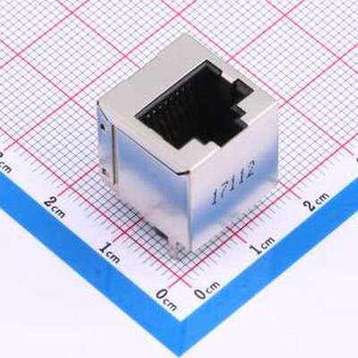 3-1734577-4 以太网连接器(RJ45 RJ11) 不带LED 插件