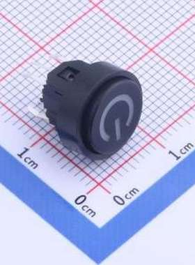 TPB01-137L1B 轻触开关 带红色灯 带支架 插件