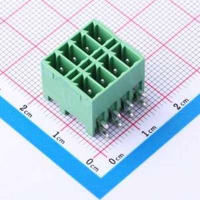 JL15EDGKNR-38108G01 插拔式接线端子 2x4P 3.81mm 弯插,P=3.81mm