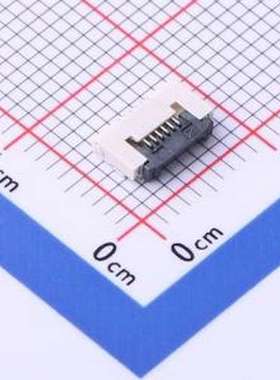F0502-B-06-15T-R FFC/FPC连接器 间距:0.5mm P数:6P 翻盖式 下接