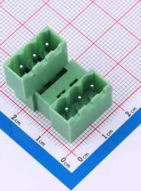 KF2EDGRTC-5.08-2*3P 插拔式接线端子 KF2EDGRTC-5.08-2*3P 插件,