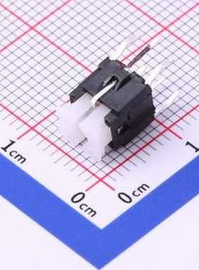 K6-6141D06 轻触开关 橙色带灯开关 插件