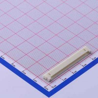 A1253WR-SF-30P 线对板针座 1x30P 间距:1.25mm 卧贴 SMD,P=1.25m
