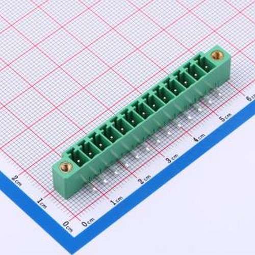 MX15EDGRM-3.81-13P-GN01-Cu-A 插拔式接线端子 3.81mm 1x13P 排