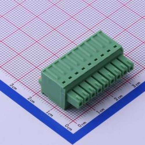 KF2EDGKD-3.5-9P 插拔式接线端子 3.5mm 1x9P 排数:1 每排P数:9 P