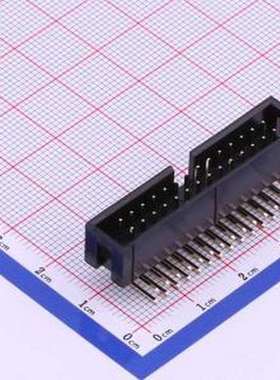 321028RG0ABK00A01 IDC刺破式连接器(牛角/简牛) 2.54mm 2x14P 排