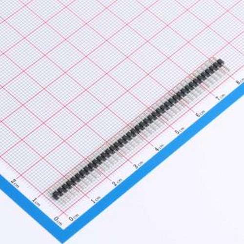 DS1025-01-1x40P8BV1-B 排针 1x40P 间距:2mm 直插 插件,P=2mm