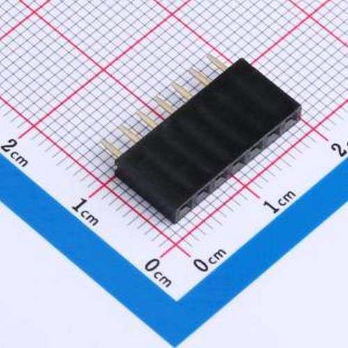 CSHA101-0702A001A1AA 排母 1x7P 间距:2.54mm 直插 插件,P=2.54m