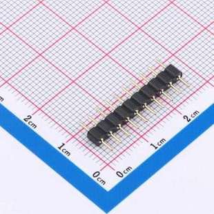 间距 P=2. C35D35 插件 方针 2.54mm 1x10P 排针 1000 X5511WV