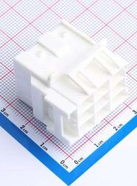 1-1971875-3 胶壳(线对板/线对线) 6mm P=6mm