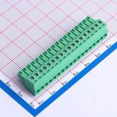 MX15EDGK-3.5-18P-GN01-Cu-Y-A 插拔式接线端子 3.5mm 1x18P 排数