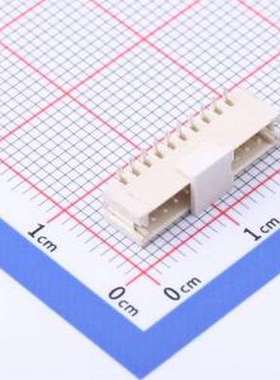 HC-ZH-10PLT 线对板针座 1x10P 间距:1.5mm 立贴 SMD,P=1.5mm