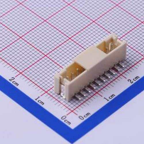 HX20007-10AB 线对板针座 1x10P 间距:2mm 立贴 系列:PH SMD,P=2m