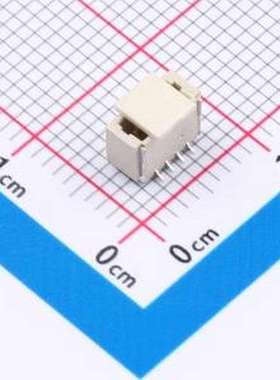 HX 1.0-4PIN LTJS 线对板针座 1x4P 间距:1mm 立贴 SMD,P=1mm