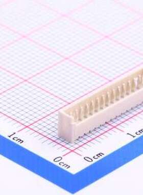 W-1251R15P-0200 线对板针座 间距:1.25mm 1x15P 弯插,P=1.25mm