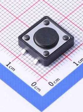 TSF002B04318A 轻触开关 12*12*4.3mm 立贴 轻触开关 SMD