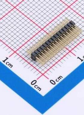 GPCA201-1502A010C1AA 排针 2x15P 间距:1mm 方针 直插 插件,P=1m