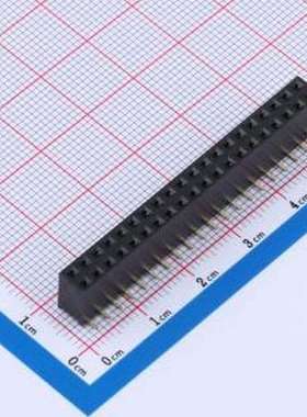 CSHC205-2002A001R1AA 排母 2x20P 间距:2.54mm 立贴 SMD,P=2.54m