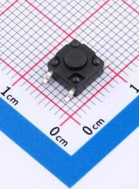 TS017A-TBY1FH4.3 轻触开关 6*6*4.3mm 立贴 250GF 防水IP67 轻触