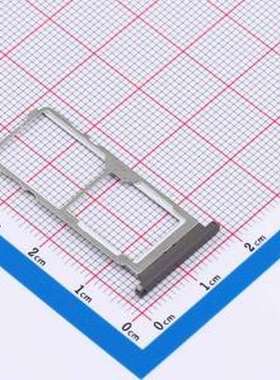 XDST-16001C SIM卡连接器 卡托式 深灰色 SMD