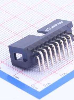 B-3000R18P-0110 IDC刺破式连接器(牛角/简牛) 2.54mm 2x9P 排数: