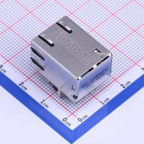 RB1-125BAG1A 以太网连接器(RJ45 RJ11) 弯插 带LED 插件