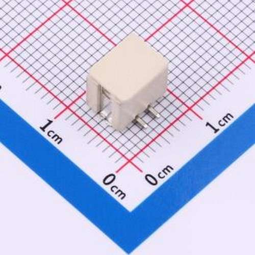 WAFER-PH2.0-2PLT-W1-P 线对板针座 1x2P 间距:2mm 立贴 SMD,P=2m