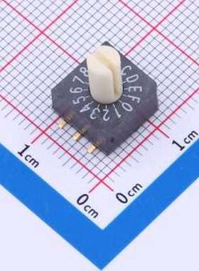 USR-16S 旋转编码器 U系列 微型旋转编码开关 SMD-6P,10x10mm