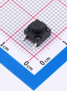 TS017A-TBY1FH6.0 轻触开关 6*6*6.0mm 立贴 250GF 防水IP67 轻触