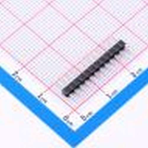 DZ200R-11-12-39 排针 1x12P 间距:2mm 方针 直插 插件,P=2mm