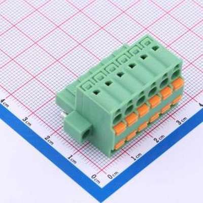 KF2EDGKDHM-5.0-6P 插拔式接线端子 KF2EDGKDHM-5.0-6P P=5mm