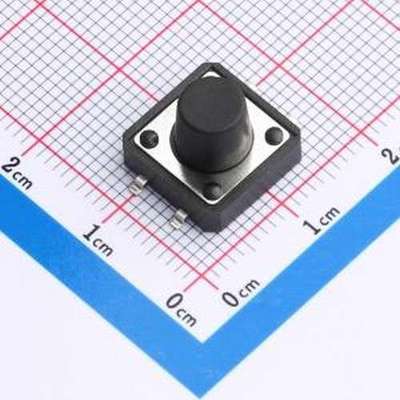 TS1802-TZ90HBS 轻触开关 12*12*9.0 立贴 轻触开关 SMD-4P,12x12