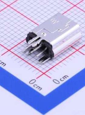 1734753-1 USB连接器 Mini-B 母 插件