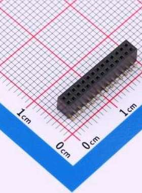 FH1.27-02-14PWS 排母 1.27FH H4.3 2x14Pin SMT U型PC4.8 PB4.6