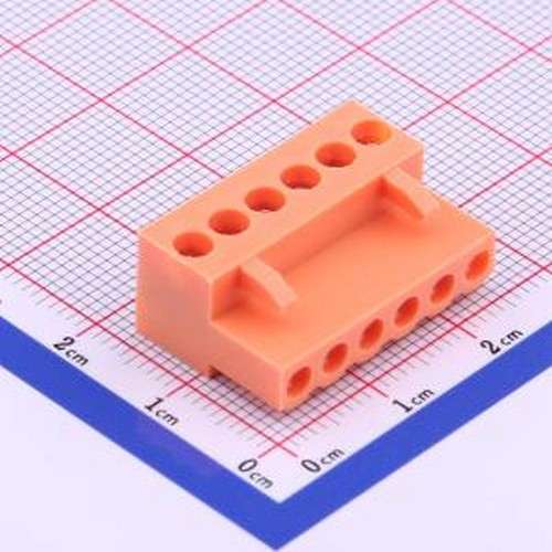 HT396K-3.96-6P 插拔式接线端子 3.96mm 1x6P 排数:1 每排P数:6 P
