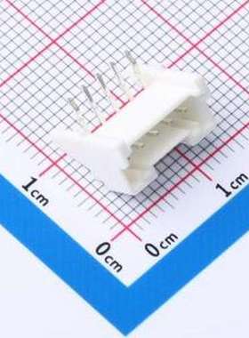 KH-A2026-05AWD 线对板针座 系列:PA 间距:2mm 1x5P 白色 插件,P=