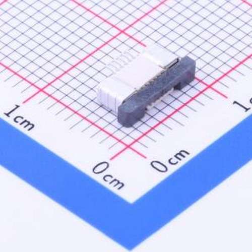 AFC07-S06ECA-00 FFC/FPC连接器 间距:0.5mm P数:6P 抽屉式 上接