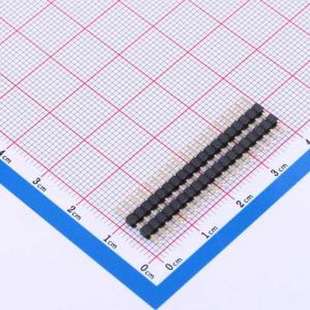 间距 P=2mm C40D28 插件 方针 2mm 1x19P 排针 E60 19I X4612WV