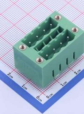 KF2EDGKVHM-5.0-2*4P 插拔式接线端子 螺丝固定 5mm 插件,P=5mm