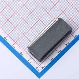 金手指连接器 插件 1.27mm 54P P=1.27mm P数 HEE54LP03BK