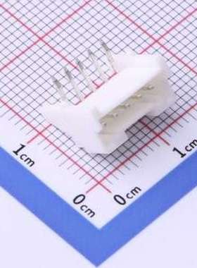IPCW211W15NW01R 线对板针座 1x5P 间距:2mm 弯插 系列:PA 白色