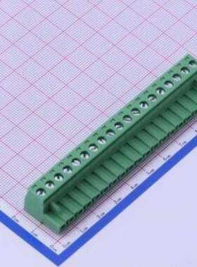 DB2EK-5.08-19P-GN-S 插拔式接线端子 5.08mm 1x19P 排数:1 每排P