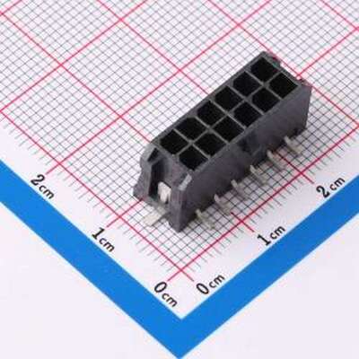 XDWF-C3030LT-2*6P 线对板针座 MX3.0 WAFER系PH3.0MM 5-8A大电流